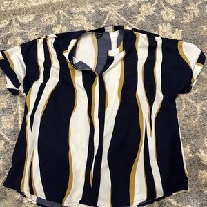 Abstract blouse